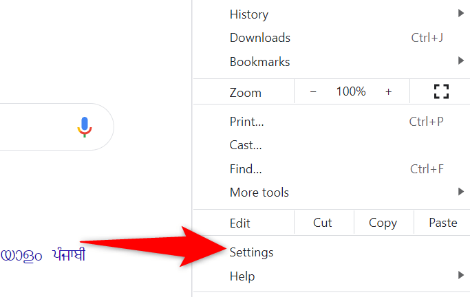Access the browser menu by clicking on the three dots in the top-right corner.
Navigate to "Settings" and scroll down to "Advanced".