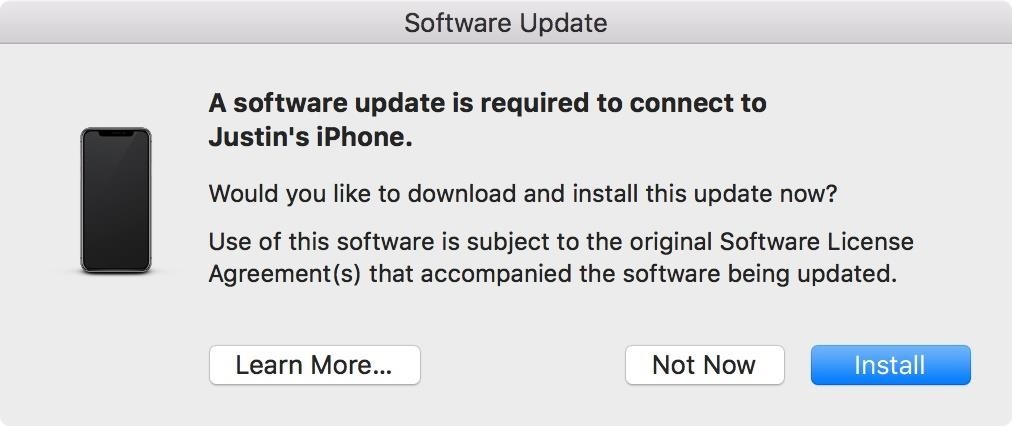 Be patient while iTunes or Finder downloads the necessary software and restores your iPhone.
Do not disconnect your iPhone during this process.