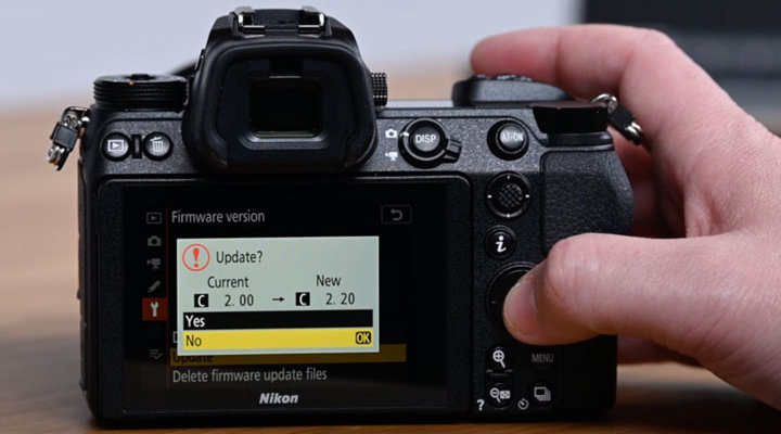 Check the Nikon website for any available firmware updates for your camera model.
Download and install the latest firmware version following the provided instructions.