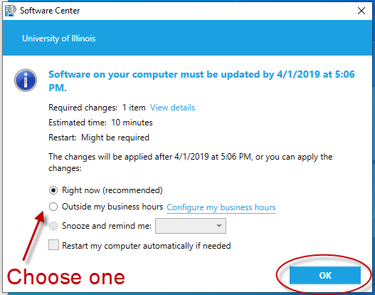 Click Apply and then OK.
Restart your computer for the changes to take effect.