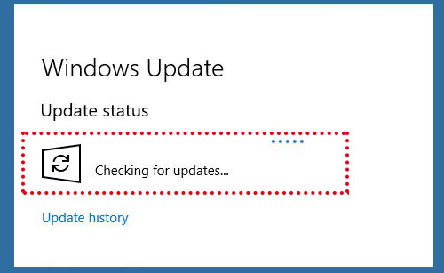 Click on Check for Updates and wait for Windows to search and install any available updates.
Restart your computer after the update process is complete.