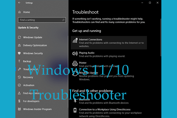 Click on Run the troubleshooter
Wait for the troubleshooter to detect and fix any issues with the internet connection