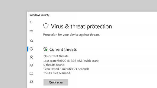 Click on Windows Security and then select Virus & threat protection.
Under Virus & threat protection settings, click on Manage settings.