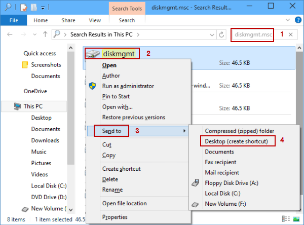 Connect the external hard drive to your computer
Open Disk Management by pressing Windows key + X and selecting Disk Management from the menu