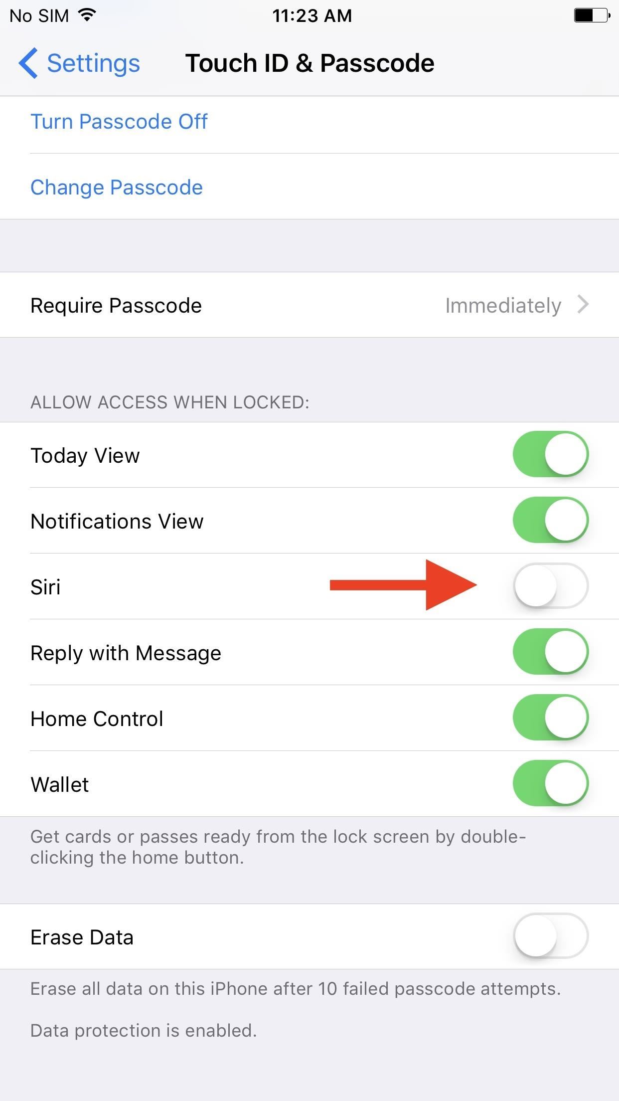 Disable Siri on the lock screen: Prevent unauthorized access to your iPhone by disabling Siri when your device is locked.
Enable Two-Factor Authentication: Add an extra level of security by requiring a verification code in addition to your passcode to access your Apple ID and iCloud.