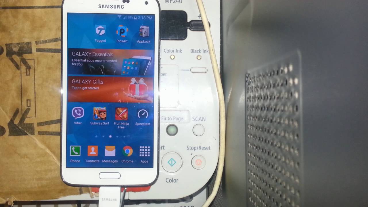 Disconnect your Galaxy S5 from the computer.
Turn off both your Galaxy S5 and the computer.