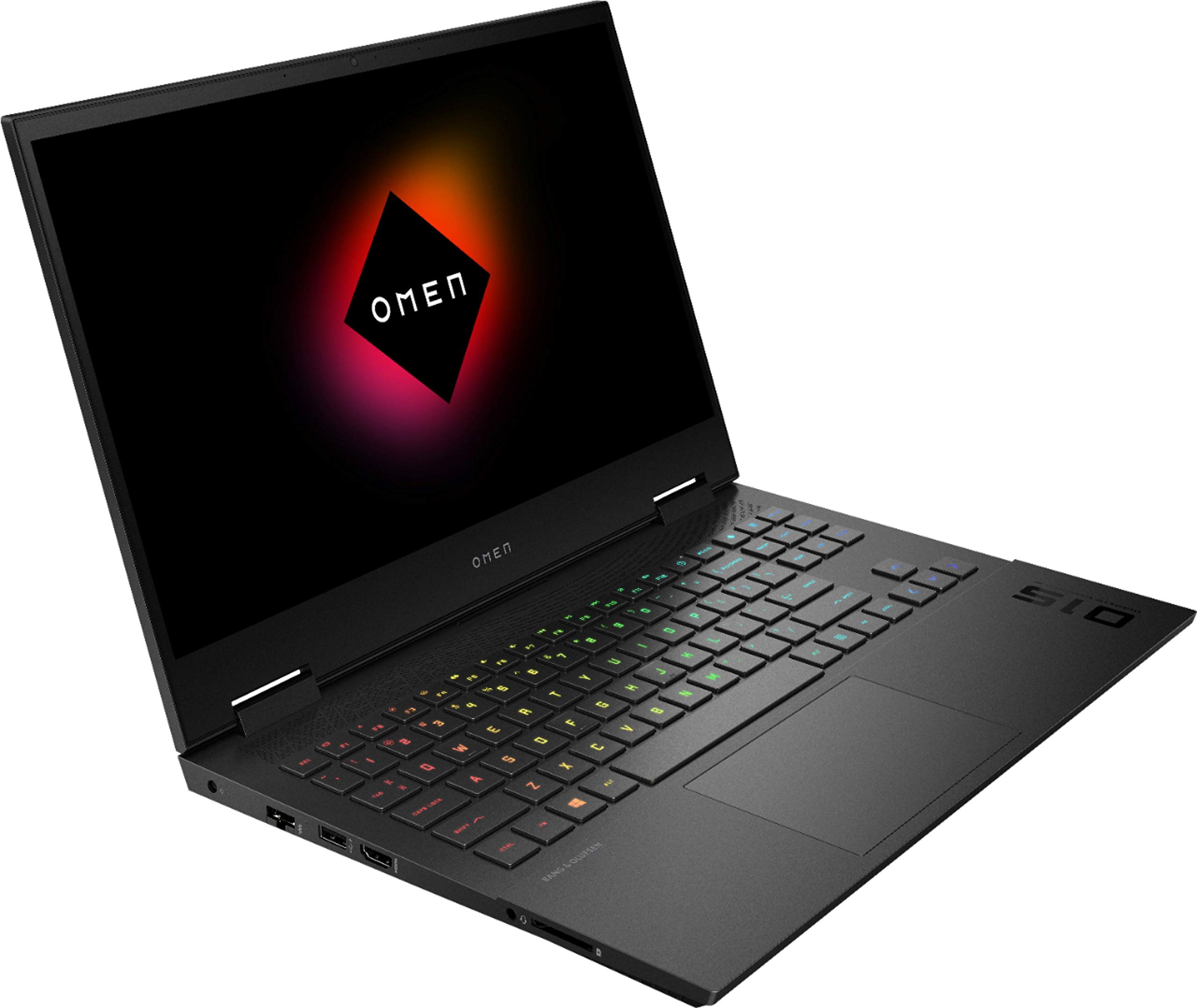 HP Omen laptop with Bluetooth settings icon
