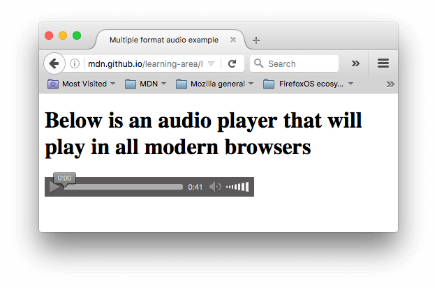 Implement a fallback mechanism using the video element's source tag to specify the alternative video files.
Include a text description or a link to download the video file for browsers that cannot play HTML5 video at all.