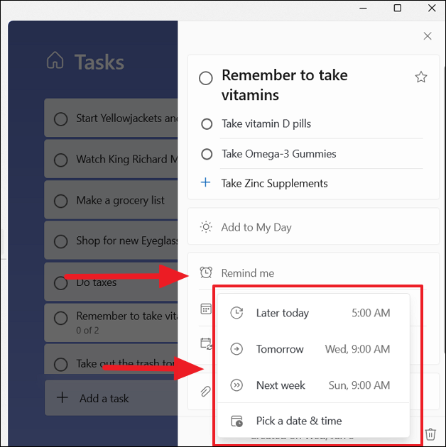 In Microsoft To Do, go to the task list or main screen.
Look for the sync button or option.