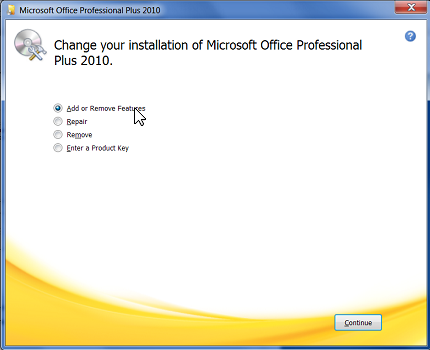 In the Programs and Features window, locate Microsoft Office.
Right-click on Microsoft Office and choose Change or Repair.