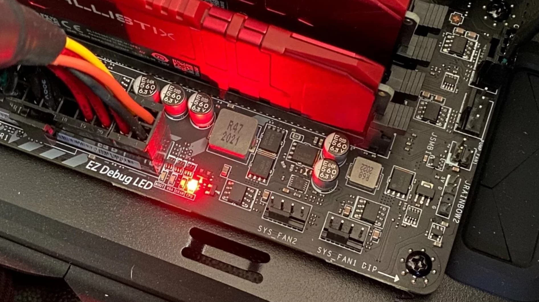 Inspect all hardware components for any visible damage or loose connections.
Remove and reseat RAM modules, ensuring they are properly inserted.