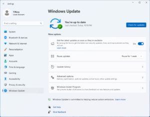 Install the updates
Open your antivirus software settings