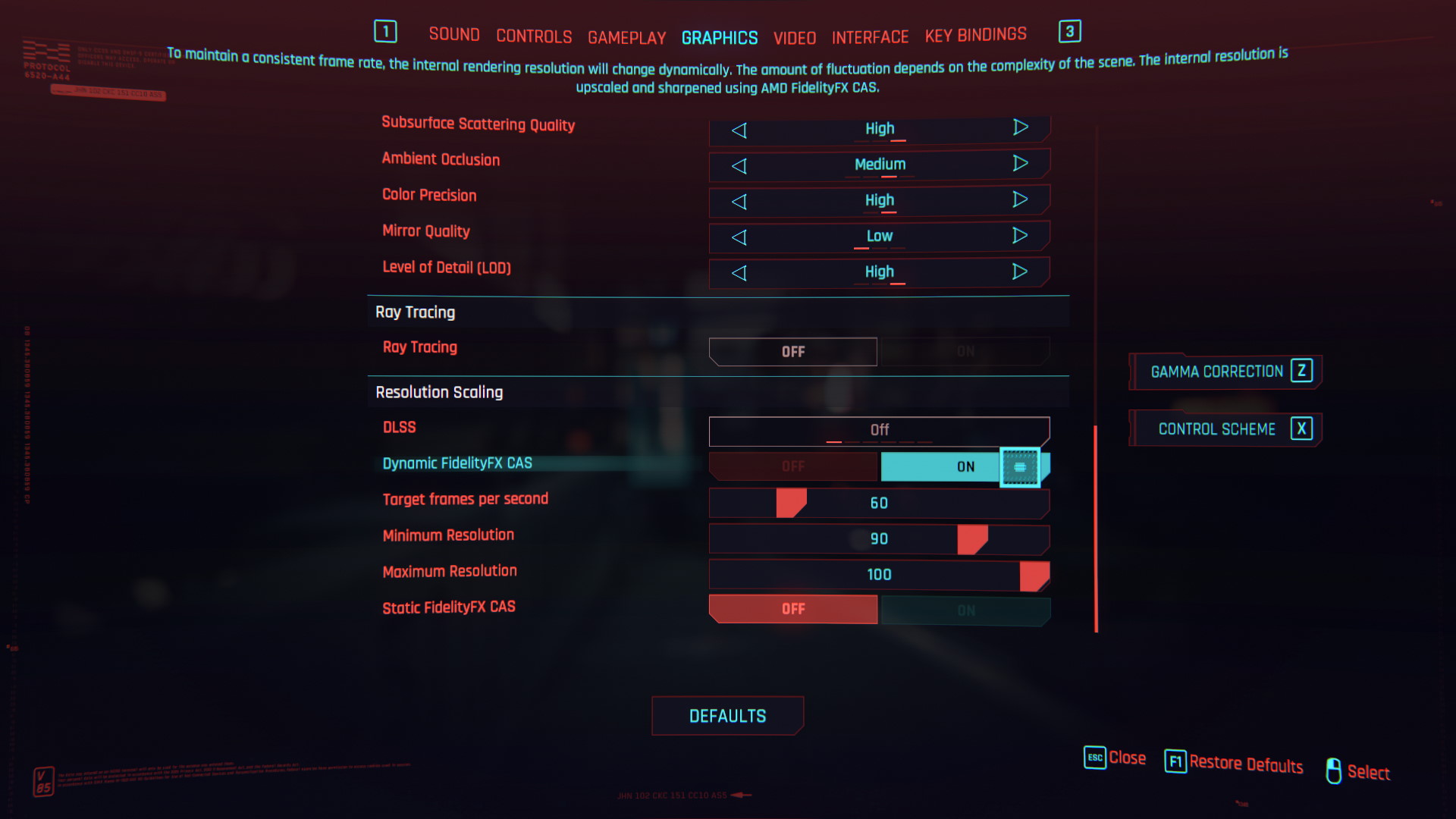 Launch Cyberpunk 2077 and navigate to the Settings menu.
Select the Graphics tab.