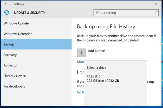 Locate the missing files and select the desired version to restore.
Click on the "Restore" button to bring back the selected files to their original location.