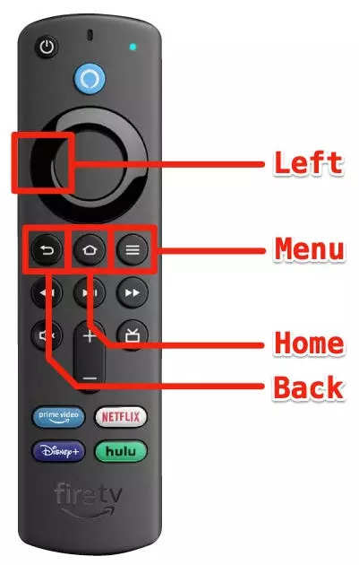 Locate the Reset button on the Fire Stick device.
Press and hold the Reset button for about 10 seconds.