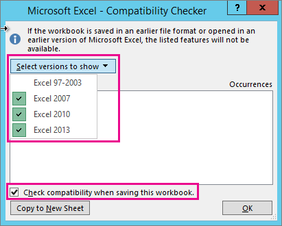 Make sure that the workbook is compatible with the version of Excel being used.
Consider saving the workbook in a different format or upgrading to a newer version of Excel.