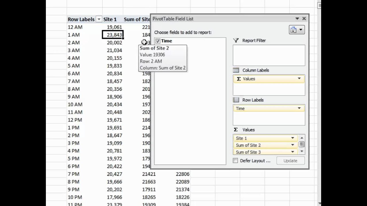 Make sure that the worksheet is not overloaded with data, which may slow down calculations.
Consider using a pivot table or filtering to manage large data sets.