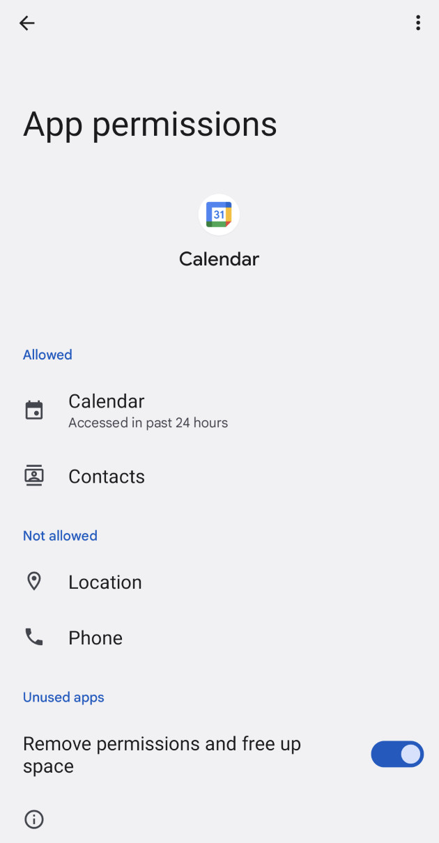On your phone, go to the app settings for the Your Phone app.
Make sure that the necessary permissions, such as access to contacts and microphone, are granted.