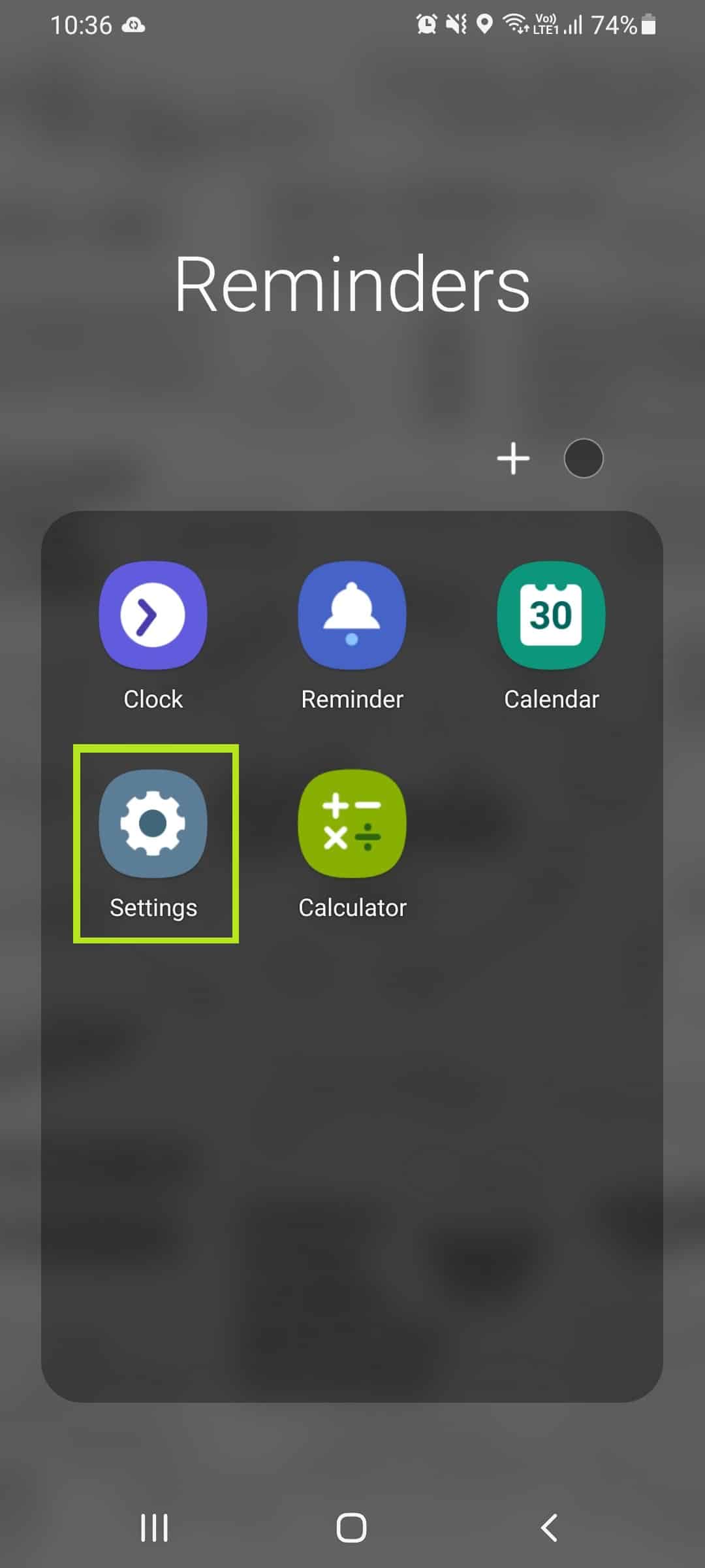 Open Settings on device
Select Apps