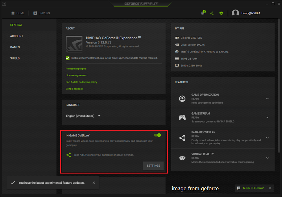 Open the overlay software settings (e.g., GeForce Experience, Discord).
Disable any overlay features or disable the overlay software completely.