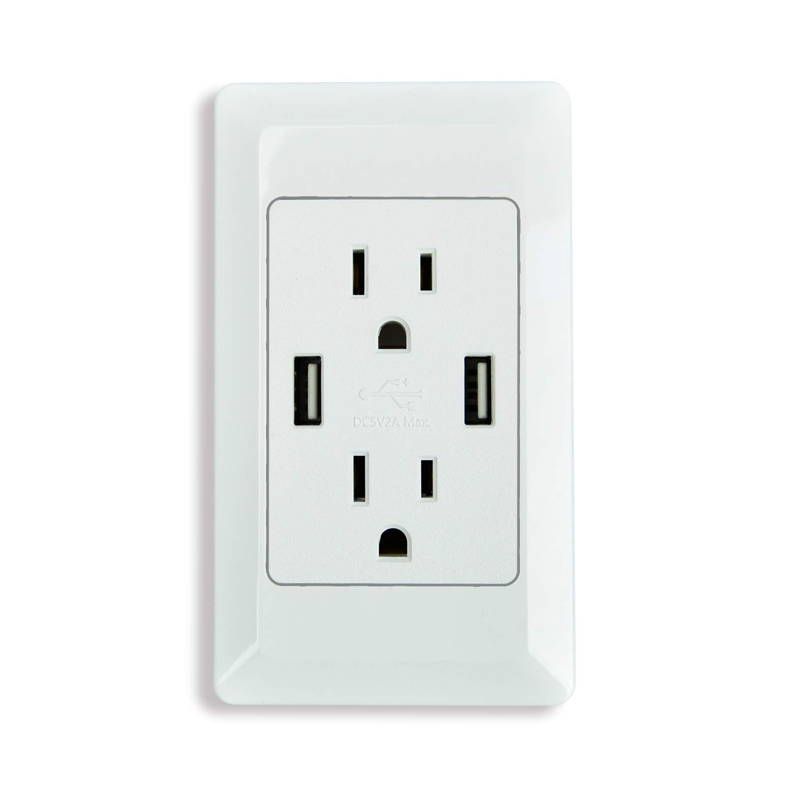 Power outlet with a plug