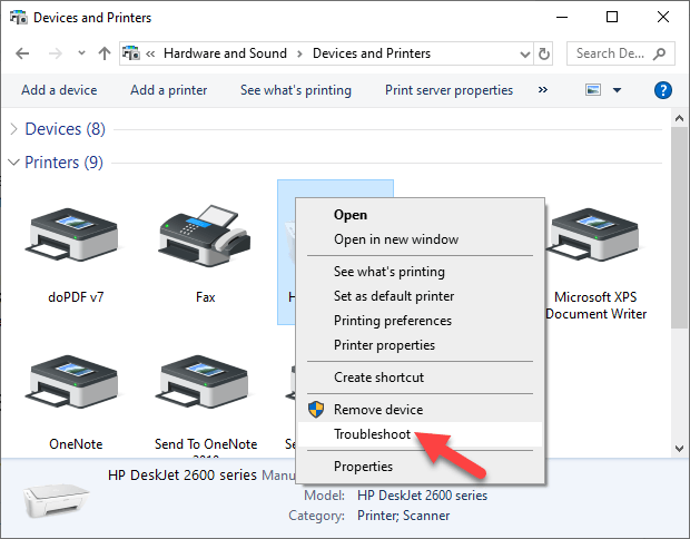 Press the Wireless button on your printer's control panel to check if Wi-Fi is enabled.
Make sure your printer and router are within range of each other.