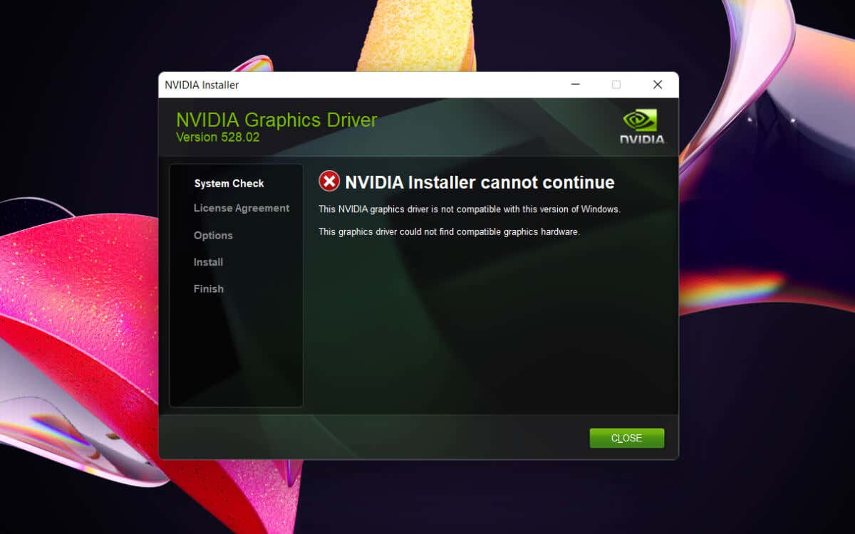 Run the downloaded driver installer and follow the on-screen instructions to update your graphics driver.
Restart your computer after the installation is complete.