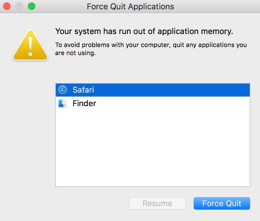 Running too many applications: When you run too many applications or programs at the same time, it puts a strain on your Mac's RAM, leading to low memory issues.
Using memory-intensive software: Programs like Adobe Photoshop or Final Cut Pro use a lot of memory, and if you're using them on a Mac with limited RAM, you may experience low memory alerts.