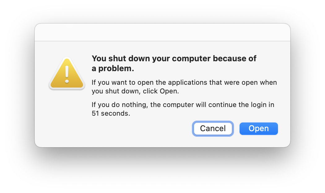Save any open documents and click on the Apple menu.
Select "Restart" and wait for the Mac to reboot.
