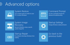 Select "Troubleshoot" > "Advanced options" > "Startup Repair".
Wait for the process to finish and restart your computer.