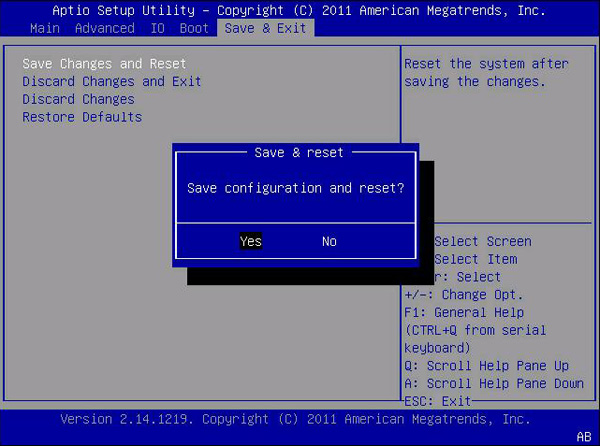 Set the option to Enabled or Enabled/On.
Save the changes and exit the UEFI BIOS settings.