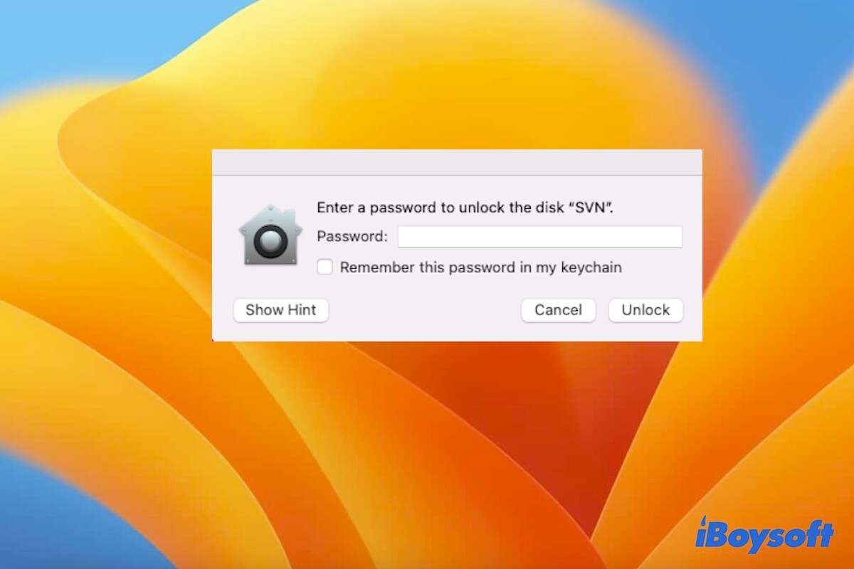 Test the hard drive on another computer to rule out any compatibility issues.
If the hard drive is password protected, ensure that you are entering the correct password.