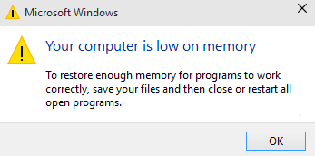 Under the Memory section, check the Available value to ensure it is not too low
If available memory is low, consider upgrading RAM