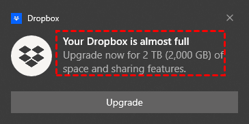 Upgrade your Dropbox plan: Consider upgrading to a higher storage tier if your current plan is consistently running out of space.
Check for shared folder access: Verify that you have appropriate access permissions to the shared folders you are trying to access.