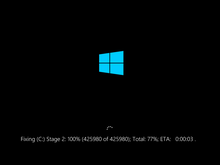 Windows Boot Configuration Data screen