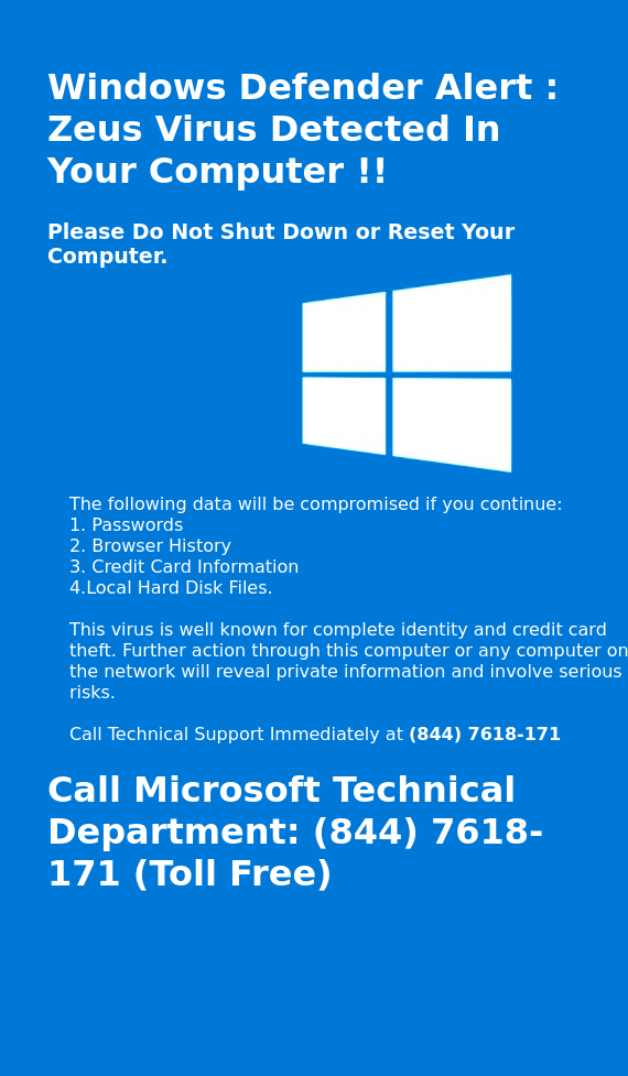 Windows tech support phone call