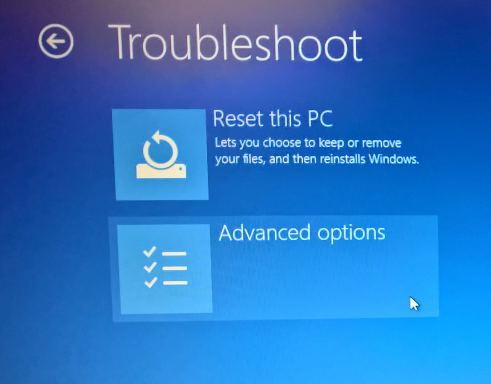 Windows XP clean boot troubleshooting screen