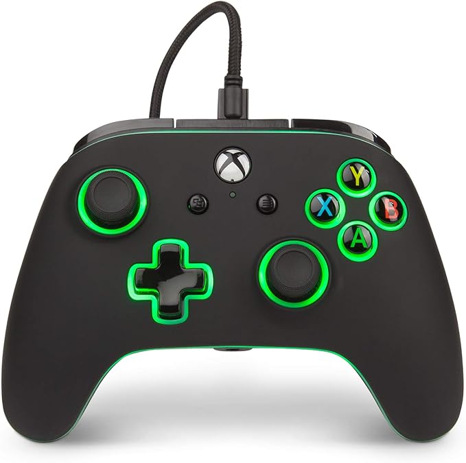 Xbox One controller with headphones plugged in